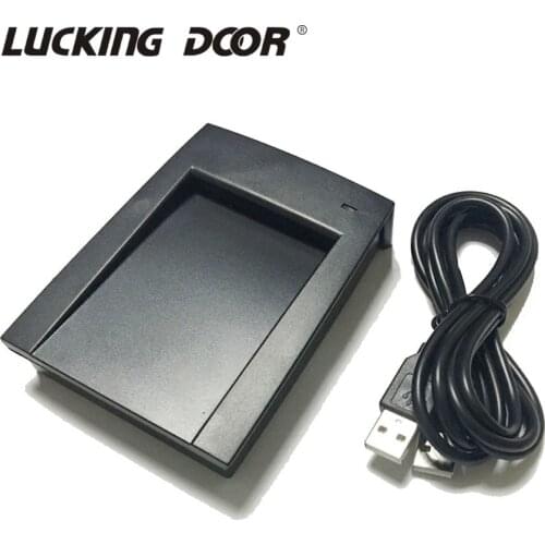 125Khz RFID Reader USB Proximity Sensor Smart Card Reader EM4100 TK4100 for Access Control System
