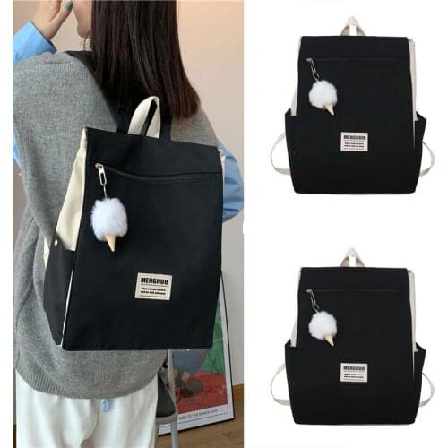 Womens bag 2021 new fashion schoolbag womens Korean style high school and college student large capacity versatile backpack