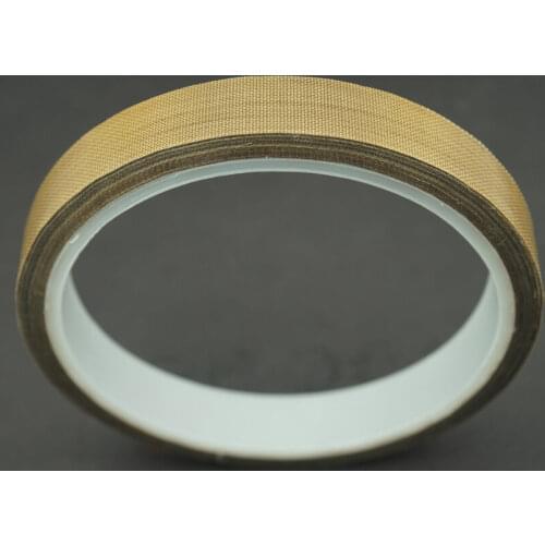 10MM*10M*0.13mm PTFE Teflon Adhesive Tape Nonstick Sealing Machine Tape