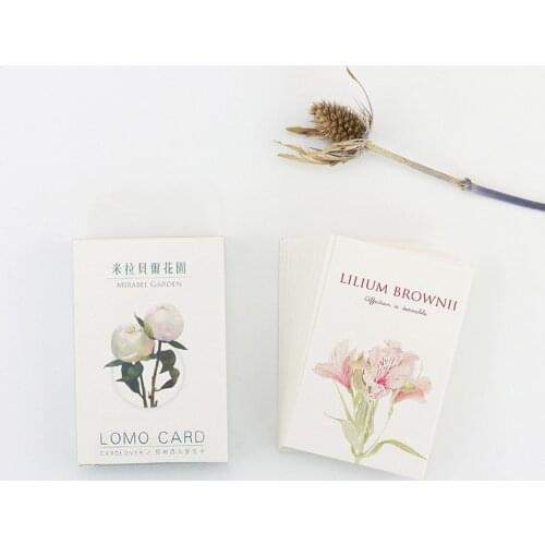 28 sheets/Set Mirabell Gardens Mini Lomo Postcard /Greeting Card/Birthday Letter Envelope Gift Card Message Card