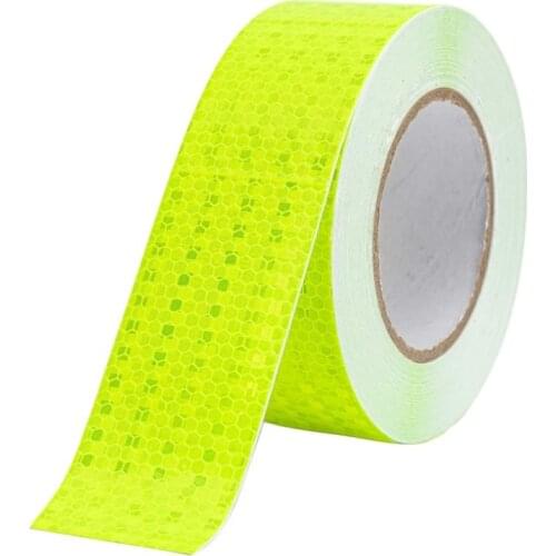 Car Reflective Tape Decoration Stickers Car Warning Safety Reflection Tape Film
