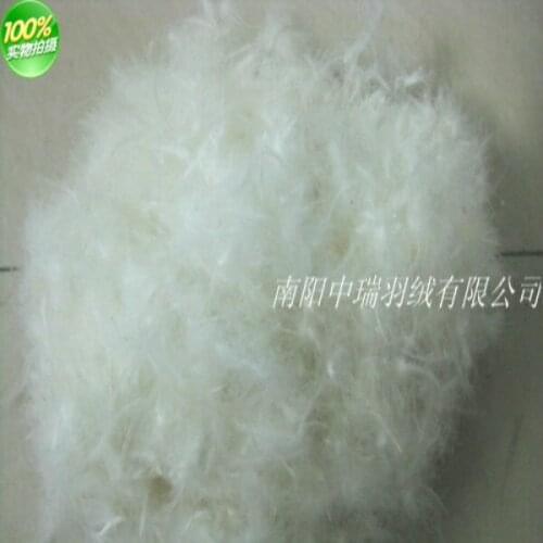 Free shipping /40% pure white duck down & coat clothing semi finished filling compound & 0.5kg price