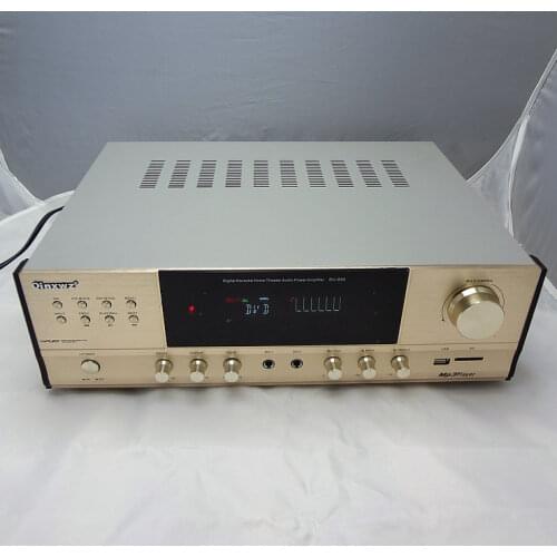 DU-830 5 channel amplifier digital household Karaoke OK large power amplifier with USB SD card remote control amplifier