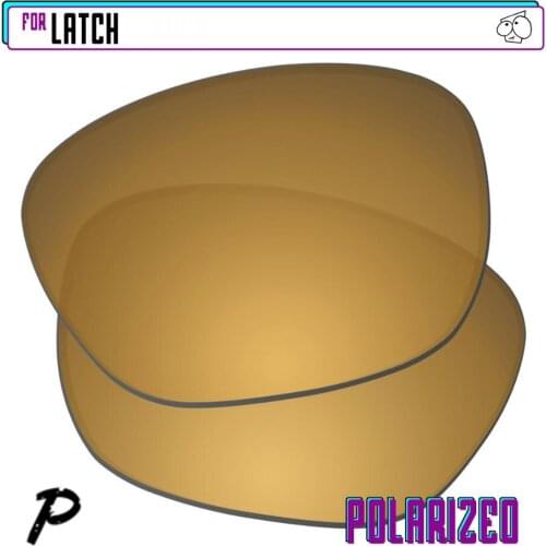 EZReplace Polarized Replacement Lenses for - Oakley Latch Sunglasses - Gunmetal P