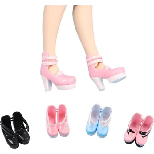 ICY DBS Blyth doll shoes only for joint body doll High heels toy shoes