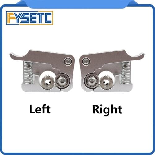 MK10 Remote Direct Extruder Aluminum Part Extrusion 1.75mm Right /1.75mm Left Hand Arm Full Metal Bowden Replicator