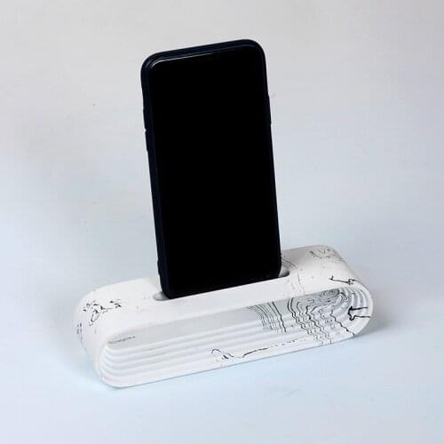 Nicole Silicone Concrete Molds Handmade Cement Phone Holder Mould