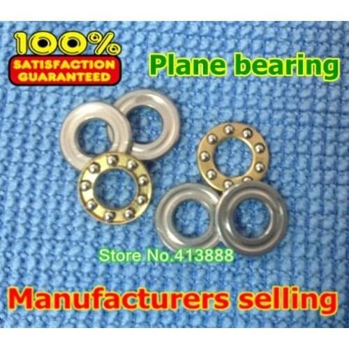 500pcs/lot free shipping Axial Ball Thrust Bearings F7-15M 7*15*5 mm Plane thrust ball bearing