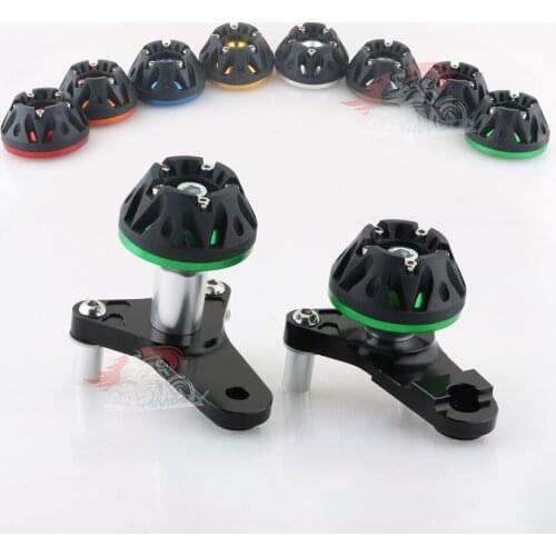 Motorcycle Pair CNC Frame Slider Crash Pads Protector For Suzuki GSXR600 GSXR750 2011 2012 2013 2014 2015 2016 2017