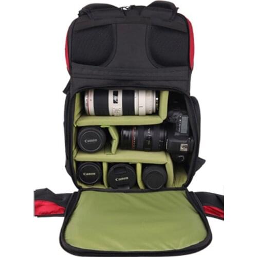 Professional Universal Large Camera Kit Bag Waterproof Outdoor Travel Hiking Anti-theft Photography Backpack for Canon/Nikon