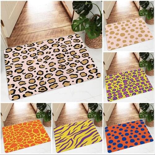 Bedroom Anti Slip Furry Door Floor Mat Hallway Entrance Nordic Carpet Bath Bathroom Rug Doormat for Kitchen Living Room Pink