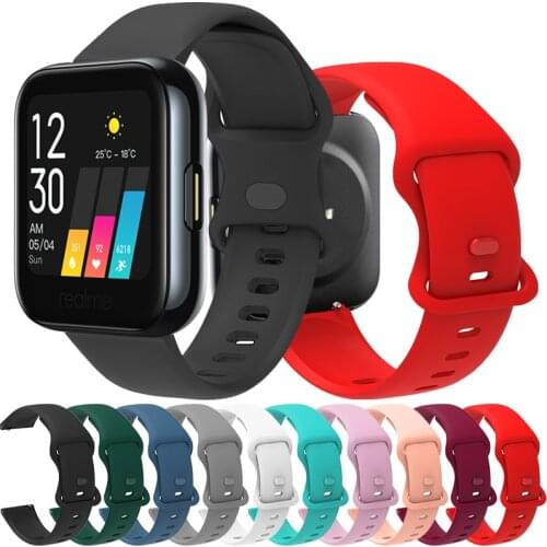 New Silicone Straps For Realme Watch 2/2 Pro Smart Watch Band Quick Release Bracelet Belt For Realme Watch S Pro Real Me Correa