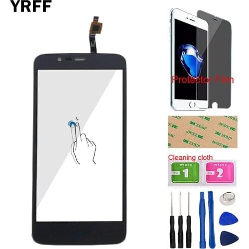 5.0'' Touch Screen Digitizer For ZTE Blade A310 A 310 Touch Screen Lens Sensor Touchpad Front Glass Panel Tools Protector Film