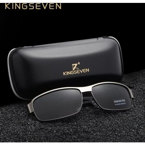 KINGSEVEN Fashion Sunglasses Men Driving Sun Glasses For Men Brand Design High Quality Eyewear Male