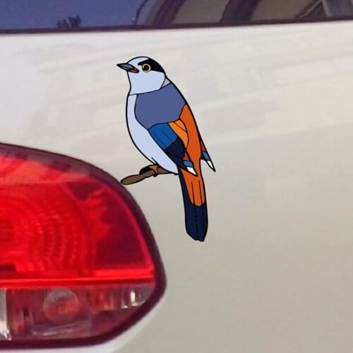 Reflective Decorate Car Accessories Fuel Tank Laptop Bird Motorcycl Decals Modification Stickers Vinyl 15cmx8cm
