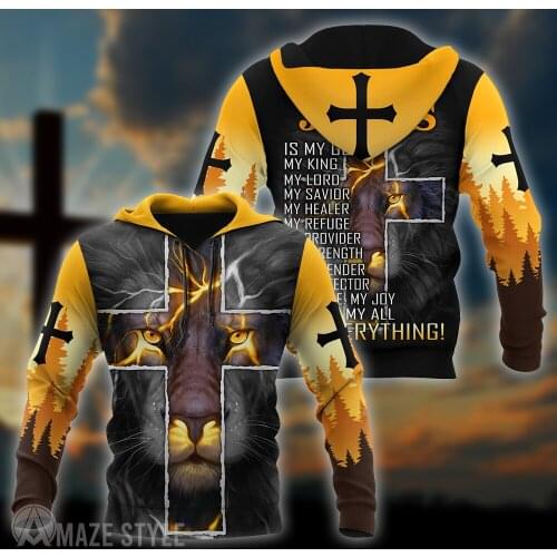Mens Hoodie Premium Christian Jesus 3D All Over Printed Unisex Sweatshirt For Men/women Autumn Casual Pullover Zipper Streetwear
