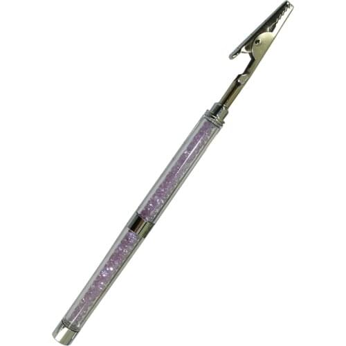 Unique Design Crystal Clip Holder Pen style for Jewellery Bracelet Fastener Promotion Gifts for Office Accessories Fashion Tools