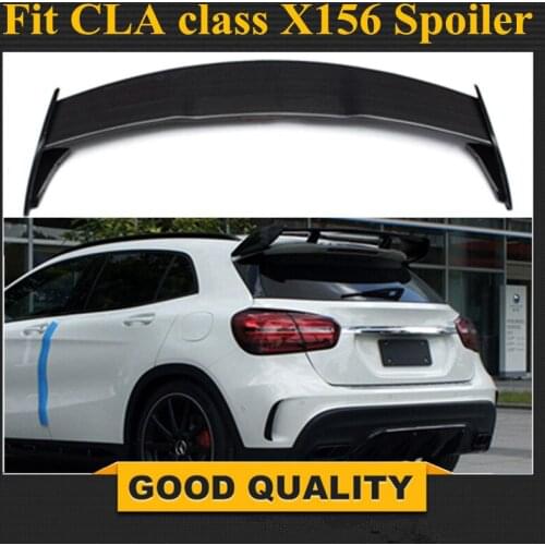 X156 GLA45 AMG Style Carbon Fiber Rear Spoiler Wing for Mercedes GLA Class 2014 + GLA200 GLA250 GLA45 4-door crossover