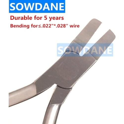 1 piece Dental Orthodontic Tweed Rectangular Arch Forming Plier Instrument Edgewise Forming Dentist Wire Bend Bending Forcep