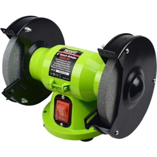 220V household small desktop grinder, industrial polishing machine, electric knife sharpening vertical grinder