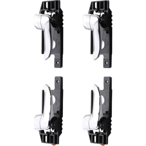 4 PCS A CAR SET INTERIOR DOOR HANDLE FOR KIA SPORTAGE CHORME