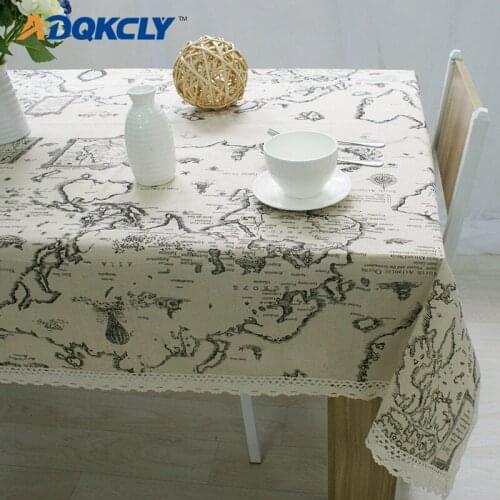 ADQKCLY Lace Tablecloths On The Table