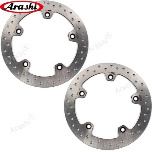 ARASHI 1 Pair CNC Front Brake Disc Disks Rotors For BMW C 650 SPORT 2016 2017 2018 2019 C650 sport Motor Accessories
