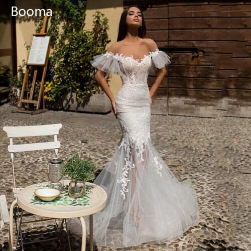 Booma Mermaid Silhouette Wedding Dresses