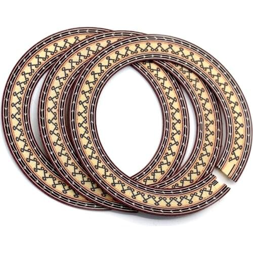3PCS Guitar Sound hole Inlay WOOD For Classical guitar Guitar Accessories YKQ98