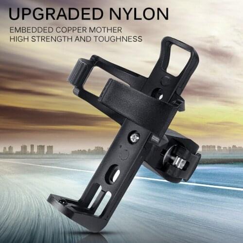 Bicycle Cup Holder Motorcycle Bike Drink Bottle Holder Durable Water Coffee Bottles Clip Mount Stand Road Bikes Cup Holder