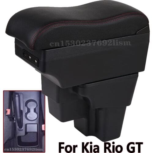 For KIA RIO Armrest For KIA STONIC Armrest box Europe South America Retrofit parts Car Center Storage car accessories 2015-2021