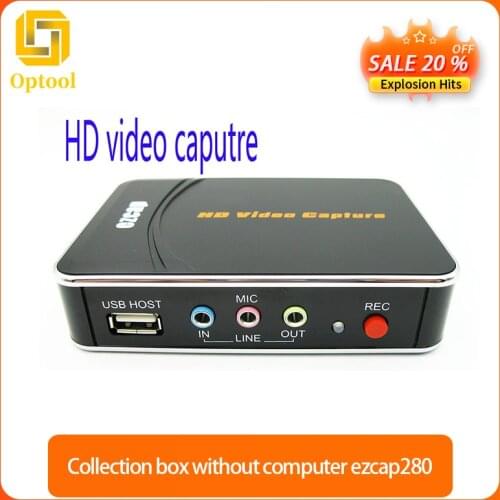 HDMI Video Capture HD Video acquisition box straight of u disk without computer ezcap280