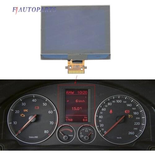 Instrument Cluster LCD Screen Full Size Display For VW Golf V MK5 Jetta Touran Passat EOS US Model VDO Dashboard Pixel Repair