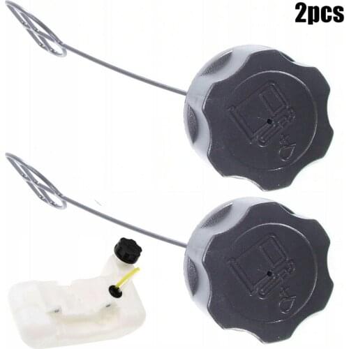 2Pcs Fuel Tank Cap Multi-Fuel Petrol Tank Cap For Fuxtec Güde Rotfuchs Zipper Strimmer Trimmer Monzana GartenXL Mower Parts