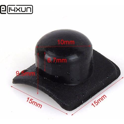 2pcs 15*15mm Flashlight Switch Cap Electronic DIY Parts Accessories Zoom Key Cap for LED Torch