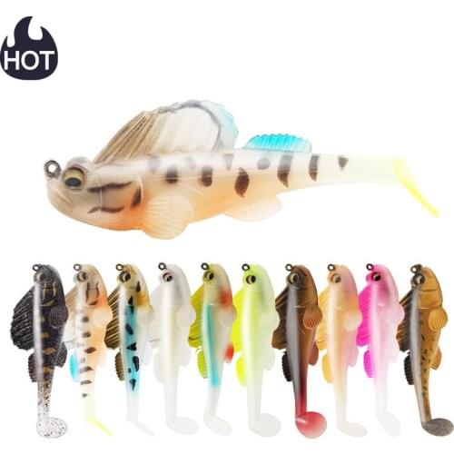 Hot Swimbaits Soft Fishing Lure Hunthouse Dark Sleeper Silicone Wobbler Lure Pike Lure Bass Shad For Fishing Perch Lead Jig Lure