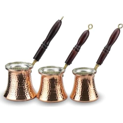 Morya Copper Turkish Coffee Pot Pour Over Coffee Pots EspressoMoka Pot Cafetera Stove Top Coffee Maker Kettle Pitcher Barista