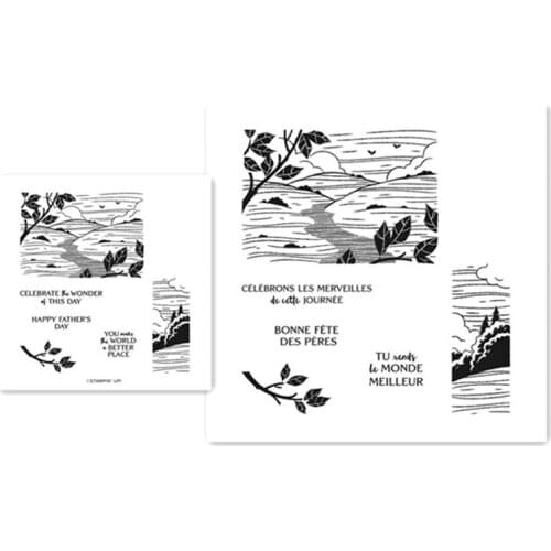 Father Day Metal Cutting Dies and Stamps Stencils for Scrapbooking Photo Album Card Paper Embossing Craft DIY New Stamps 2021