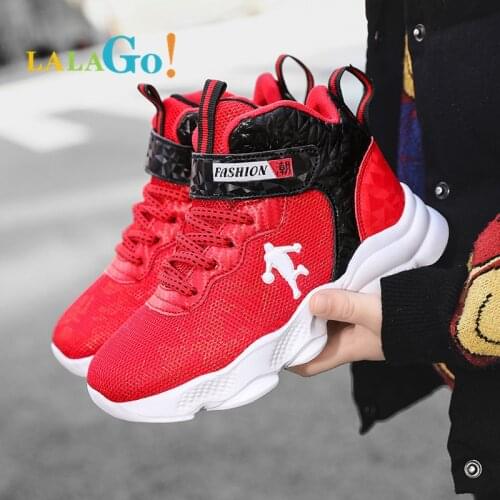 2021 New Childrens Basketball Shoes For Boys Non-slip Kids Sport shoes boy sneakers Outdoor Sneakers Boy girls Trainers 2026
