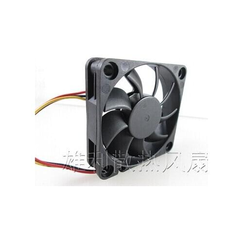 The original FD126015LB 60*60*15 6CM 12V 0.14A three line double ball mute fan