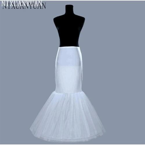 NIXUANYUAN PWV276 Free Shipping Wedding Dress Bridal Gown Fishtail Mermaid Petticoat Underskirt