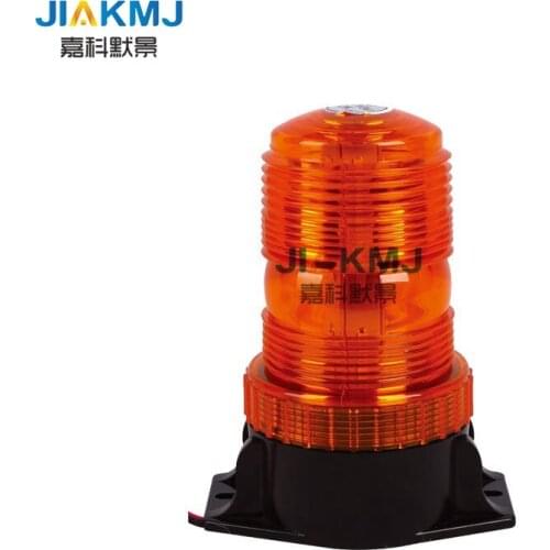 High quality 10-110V DC wide voltage forklift safety warning light, flash warning light can be installed buzzer school Bus