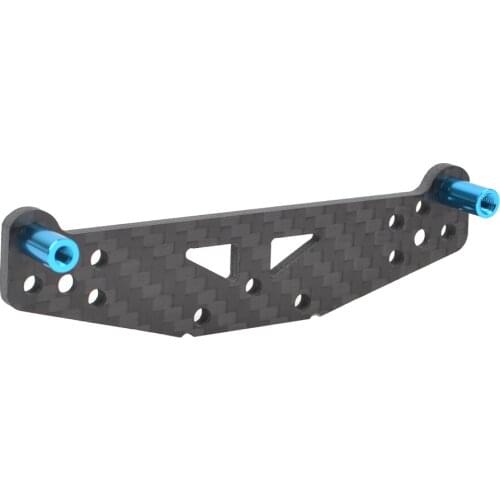 1/10 RC carbon fiber Front absorber Bumper Shock Tower Plate For Tamiya TT-01 Drift Car Upgrade Accessories Parts