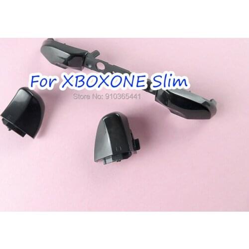 1set Black LB RB Button LT RT Triggers Bumpers Replacement For XBOX ONE S For XboxOne Slim Console Gamepad