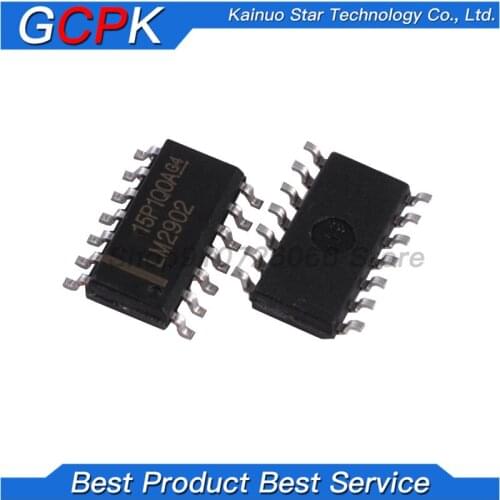 10PCS LM2902 LM2902DR LM2902DT SOP-14 new original