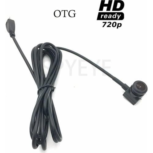 2.8MM Lens15x15mm Micro Size 720P 1.0MP HD USB Mini Wide Angle Lens Otg USB Camera For Equipment Android Device Use