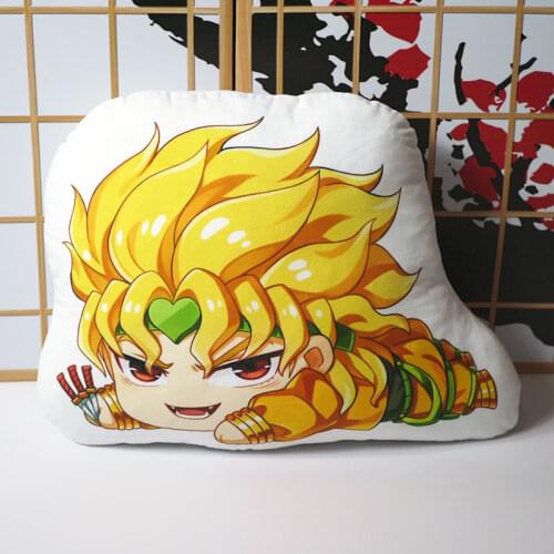 45cm JoJos Bizarre Adventure Plush Toys Giorno Narancia Mista Buccellati Abbacchio Fugo Soft Stuffed Pillow Dolls For Kid Gift