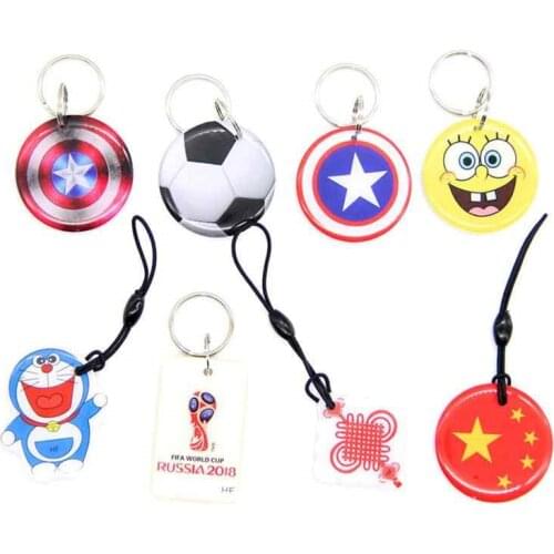 ID Writable 125KHz EM4305 EM4205 Replicable Keyfobs RFID High Quality Waterproof Keychain Access Control Card Tag 1Pcs