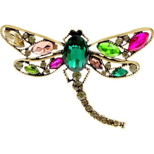 CINDY XIANG Dragonfly Brooches For Clothes