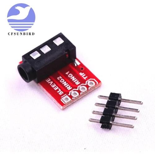 CJMCU-TRRS 3.5mm stereo headphone MP3 audio video microphone Block Interface Modules